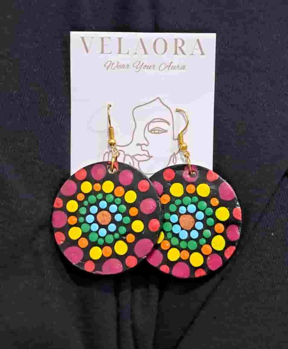Dot Mandala by Velaora Jewels